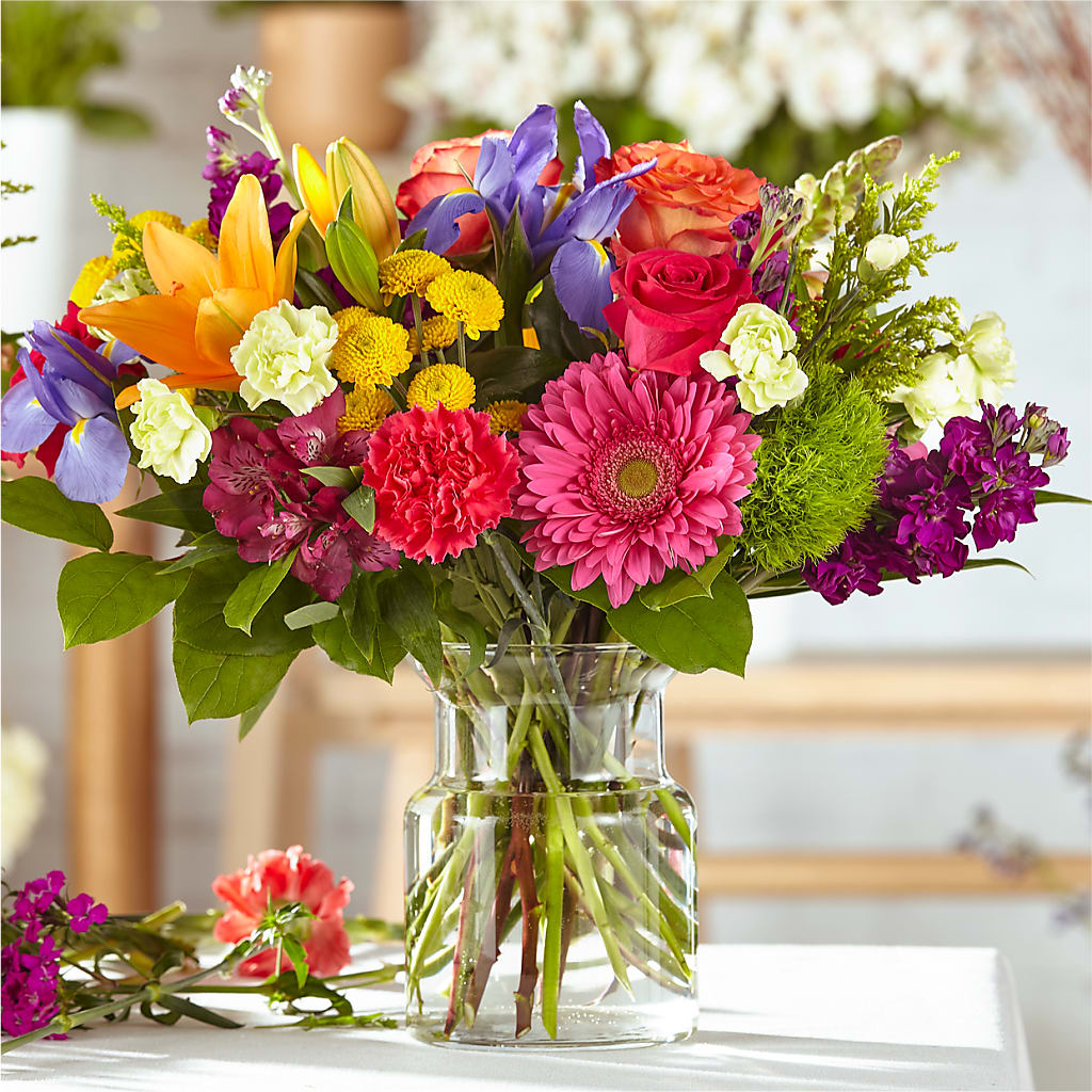 Bold & Bright – A Florist Original – Miracle Flowers, Folsom CA