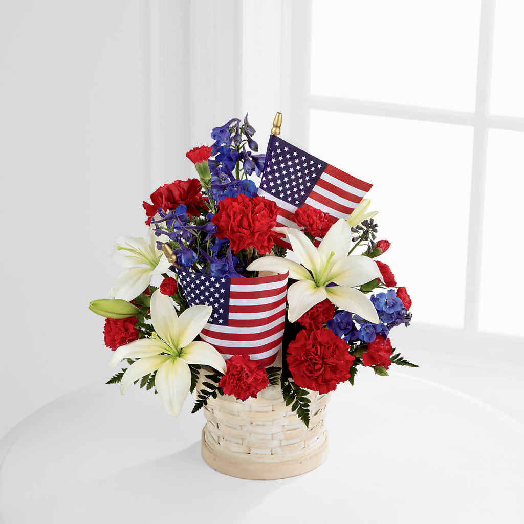 American Glory Bouquet – Miracle Flowers, Folsom CA