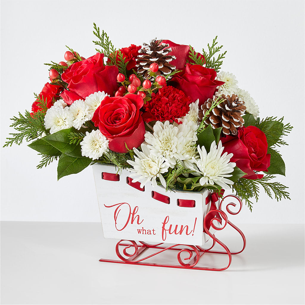 Sleigh Bells Bouquet – Miracle Flowers, Folsom CA
