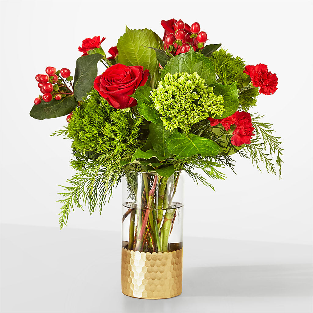 Plaid Throw Bouquet – Miracle Flowers, Folsom CA