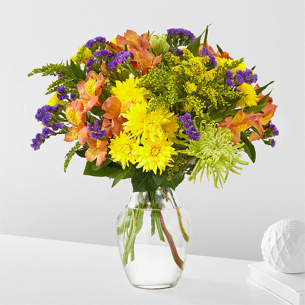 Marmalade Skies Bouquet – Miracle Flowers, Folsom CA