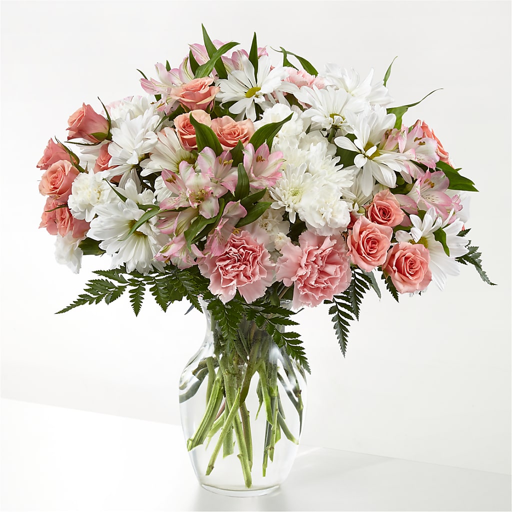 Blush Crush Bouquet – Miracle Flowers, Folsom CA