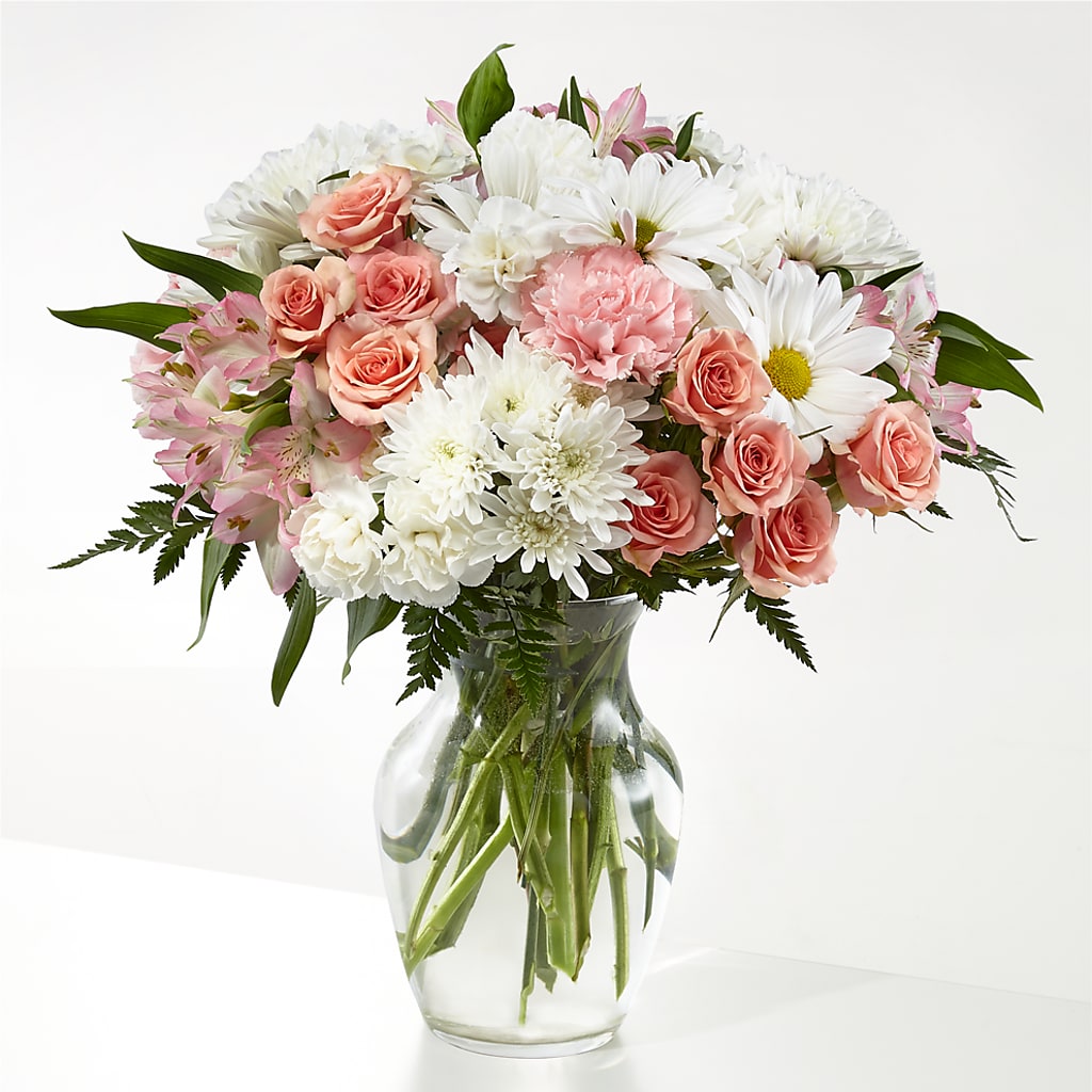 Blush Crush Bouquet – Miracle Flowers, Folsom CA