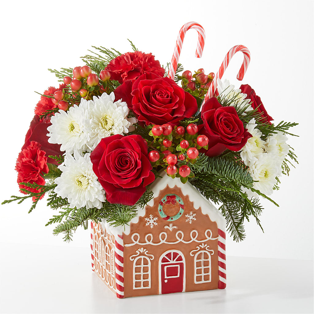 Gingerbread Bakery Bouquet – Miracle Flowers, Folsom CA