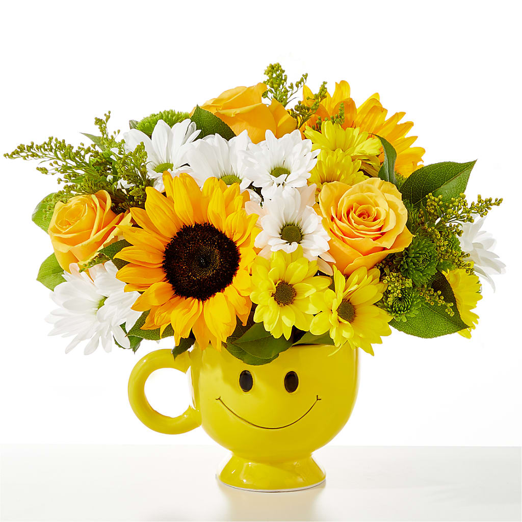 Be Happy Bouquet – Miracle Flowers, Folsom CA