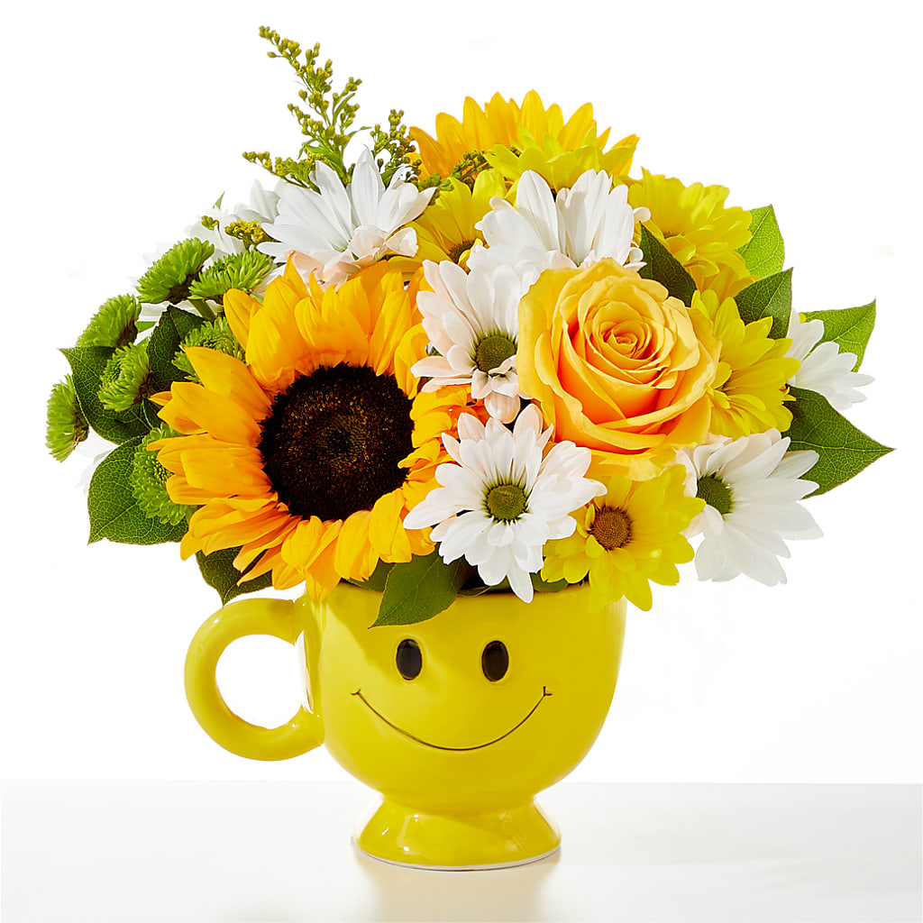Be Happy Bouquet – Miracle Flowers, Folsom CA