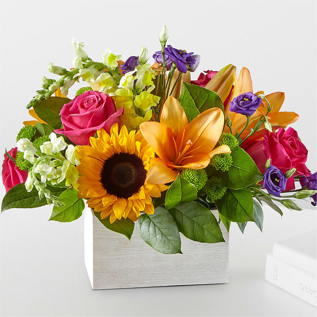 Best Day Box Bouquet – Miracle Flowers, Folsom CA