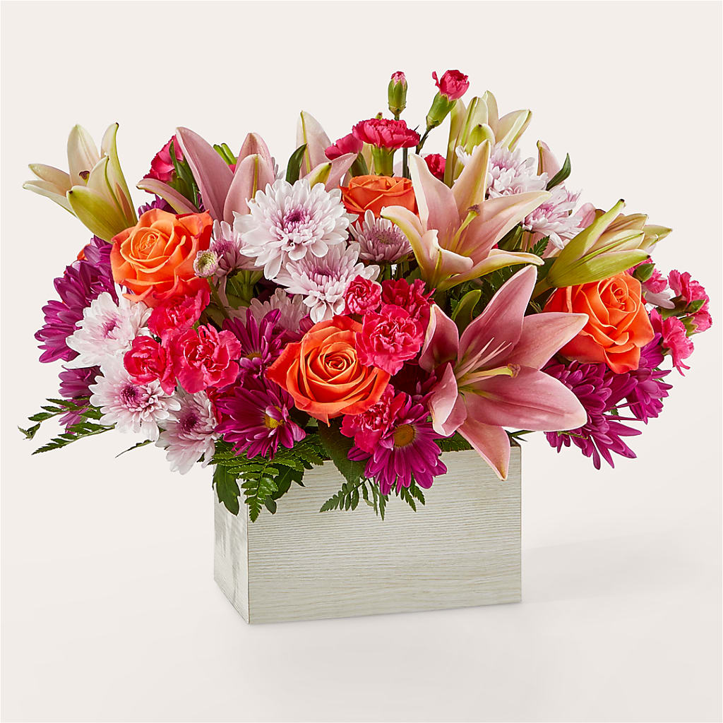 Light of My Life Box Bouquet – Miracle Flowers, Folsom CA