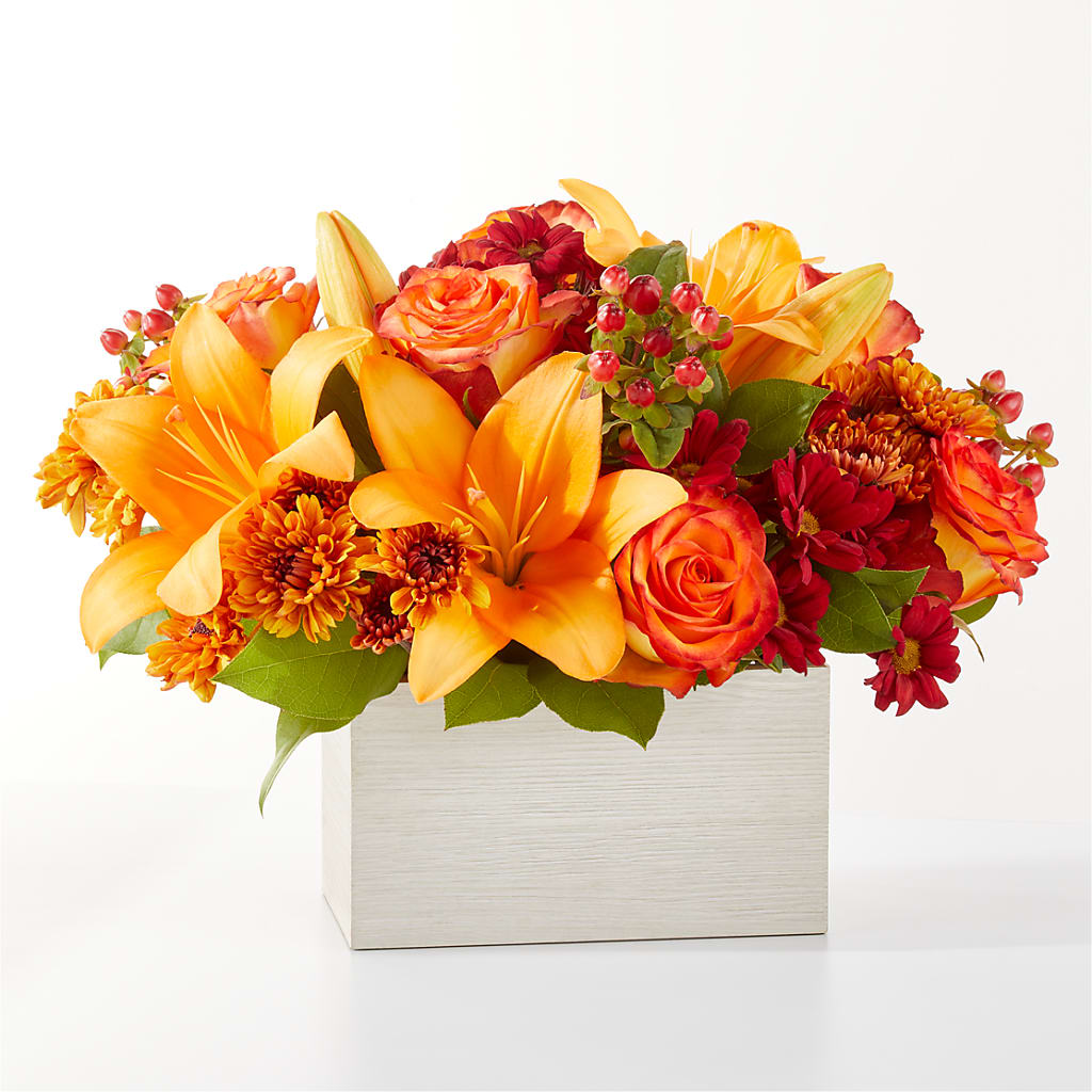 Backyard Bonfire Bouquet – Miracle Flowers, Folsom CA