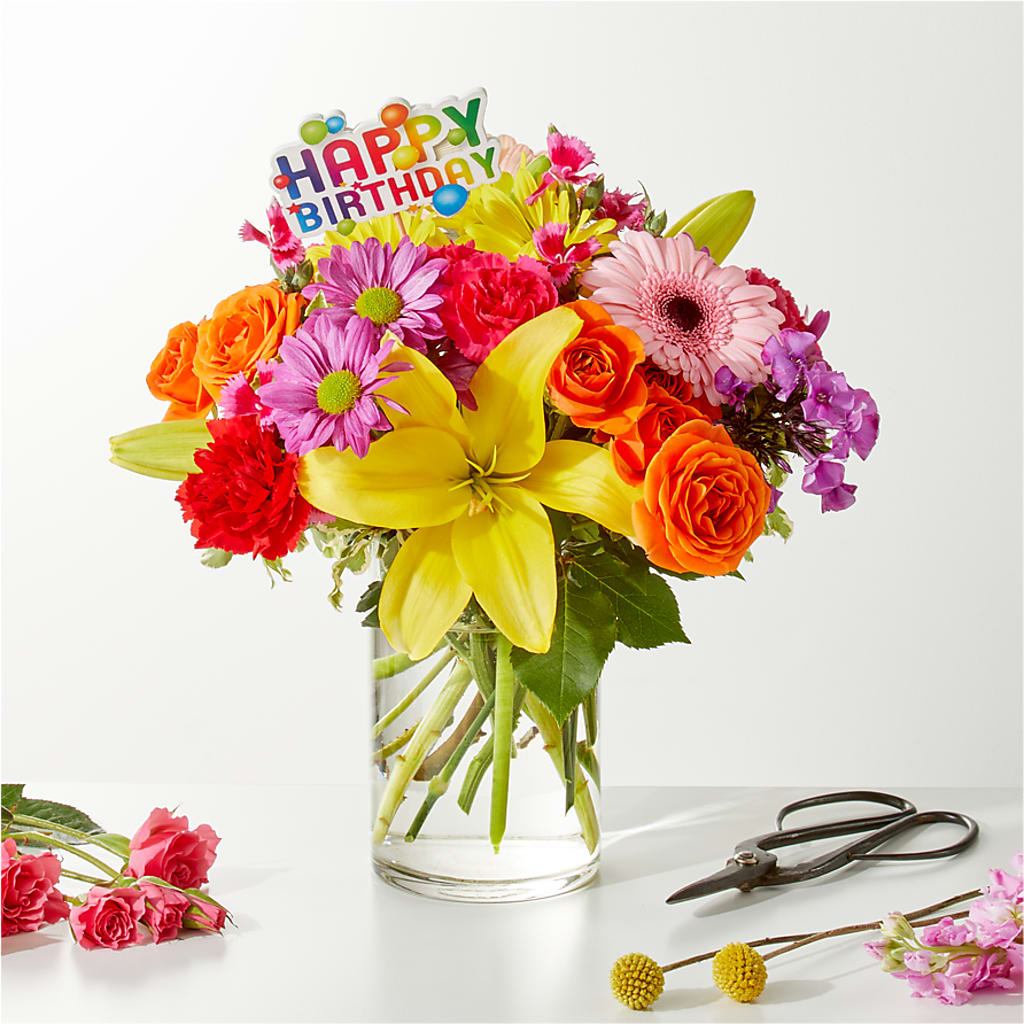 Cue the Confetti - A Florist Original – Miracle Flowers, Folsom CA