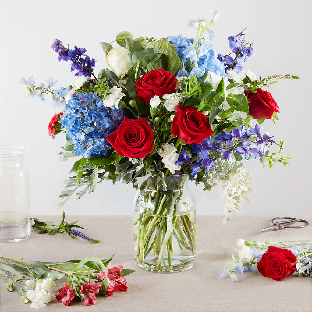 Star Spangled - A Florist Original – Miracle Flowers, Folsom CA