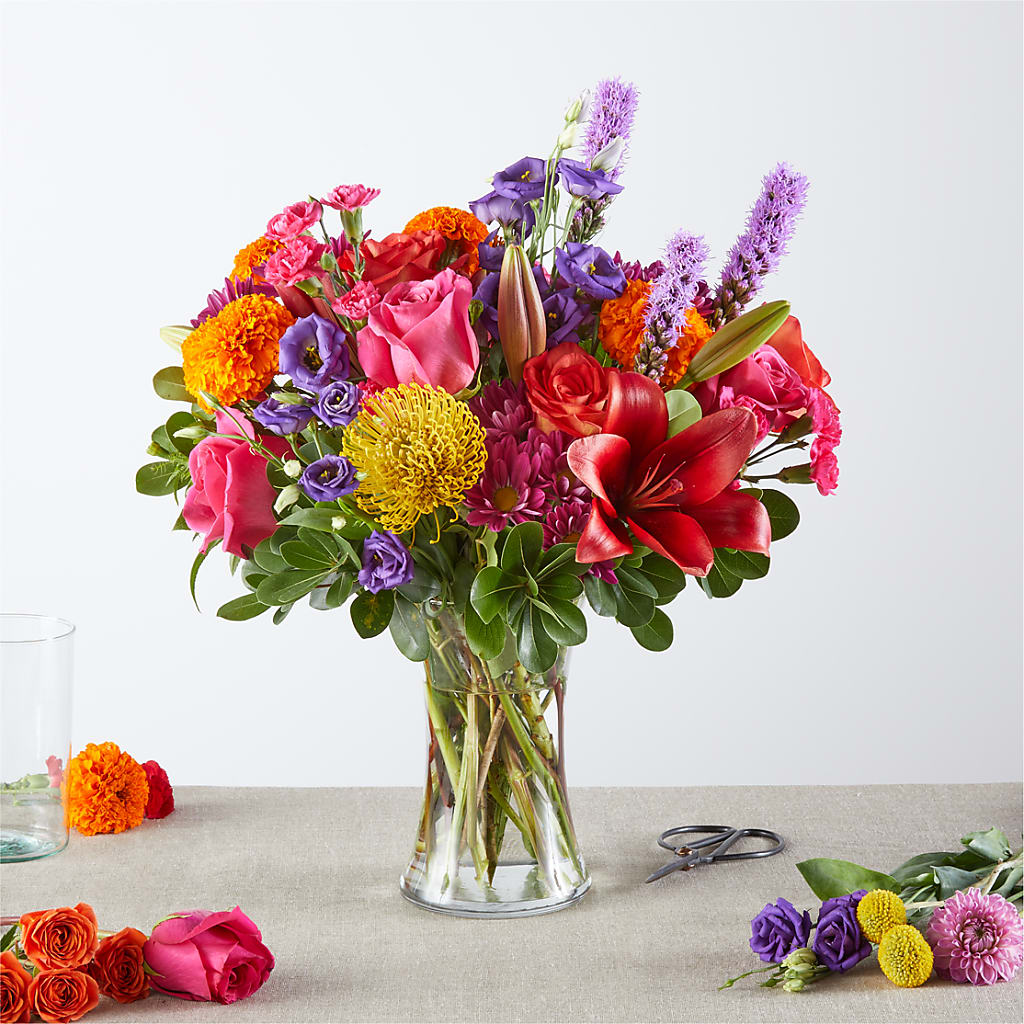 Feast of Color – A Florist Original – Miracle Flowers, Folsom CA