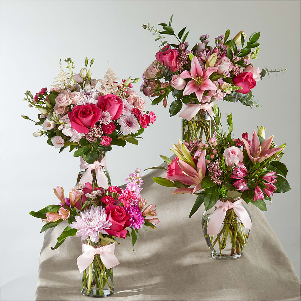 Pink Ribbon - A Florist Original – Miracle Flowers, Folsom CA