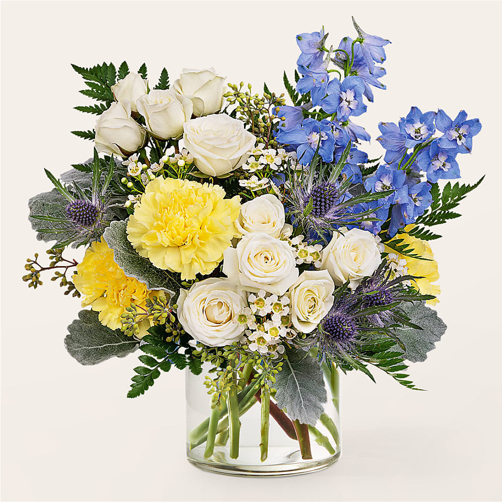Lemon Sorbet Bouquet – Miracle Flowers, Folsom CA