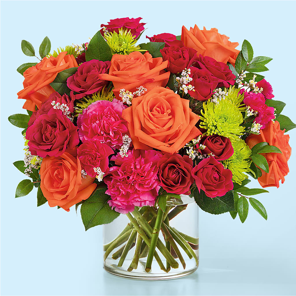 Colorful Carnival Bouquet – Miracle Flowers, Folsom CA