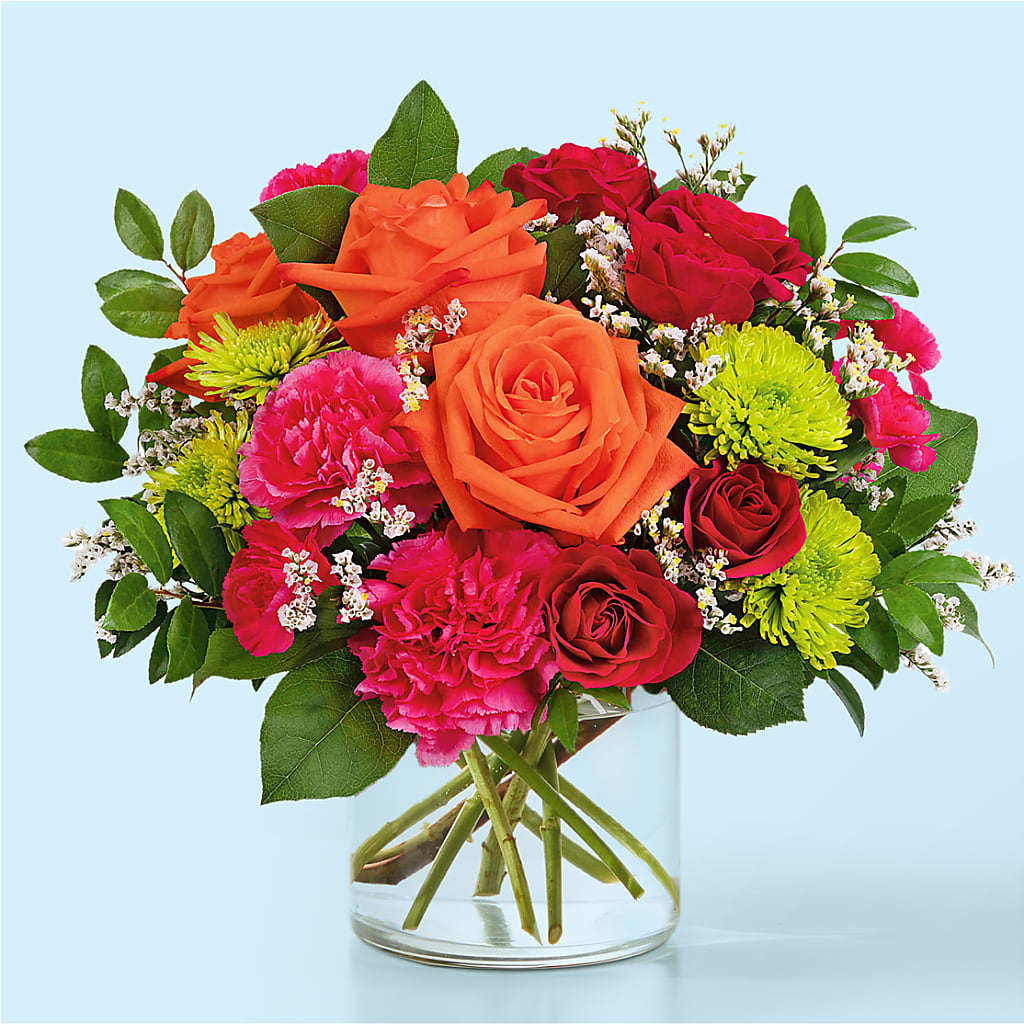 Colorful Carnival Bouquet – Miracle Flowers, Folsom CA