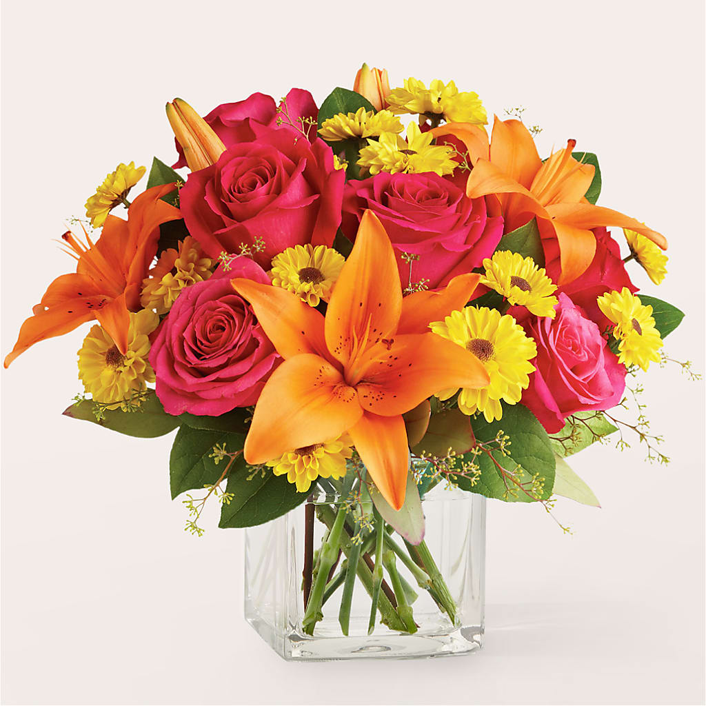 Neon Lights Bouquet – Miracle Flowers, Folsom CA