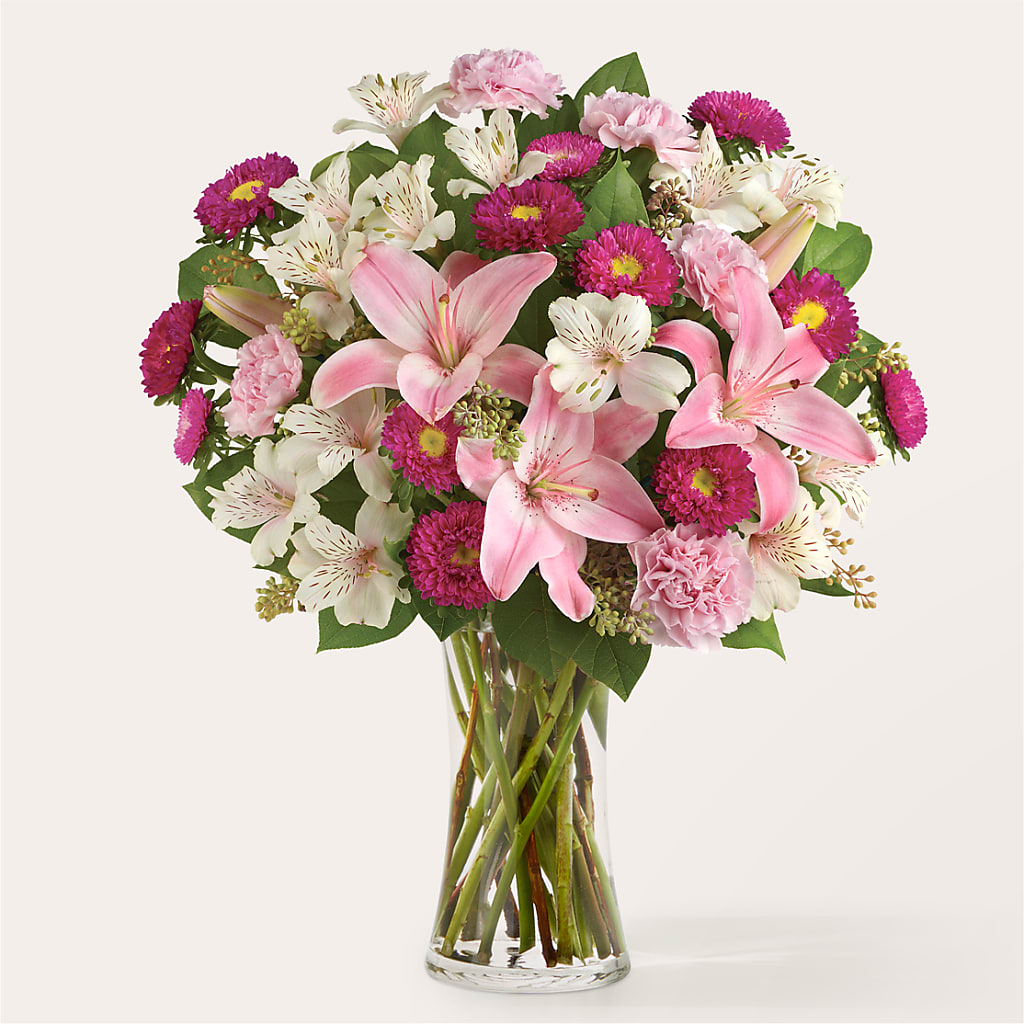 Feeling Fuchsia Bouquet – Miracle Flowers, Folsom CA