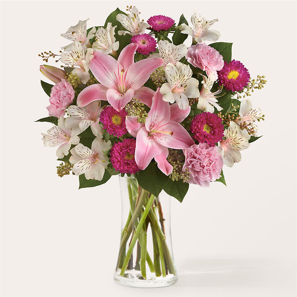 Feeling Fuchsia Bouquet – Miracle Flowers, Folsom CA