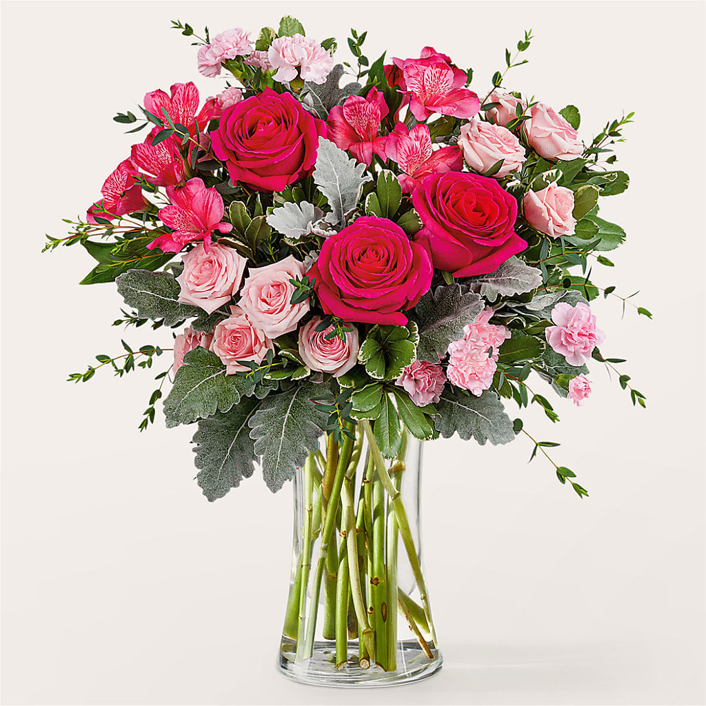 Tickled Pink Bouquet – Miracle Flowers, Folsom CA