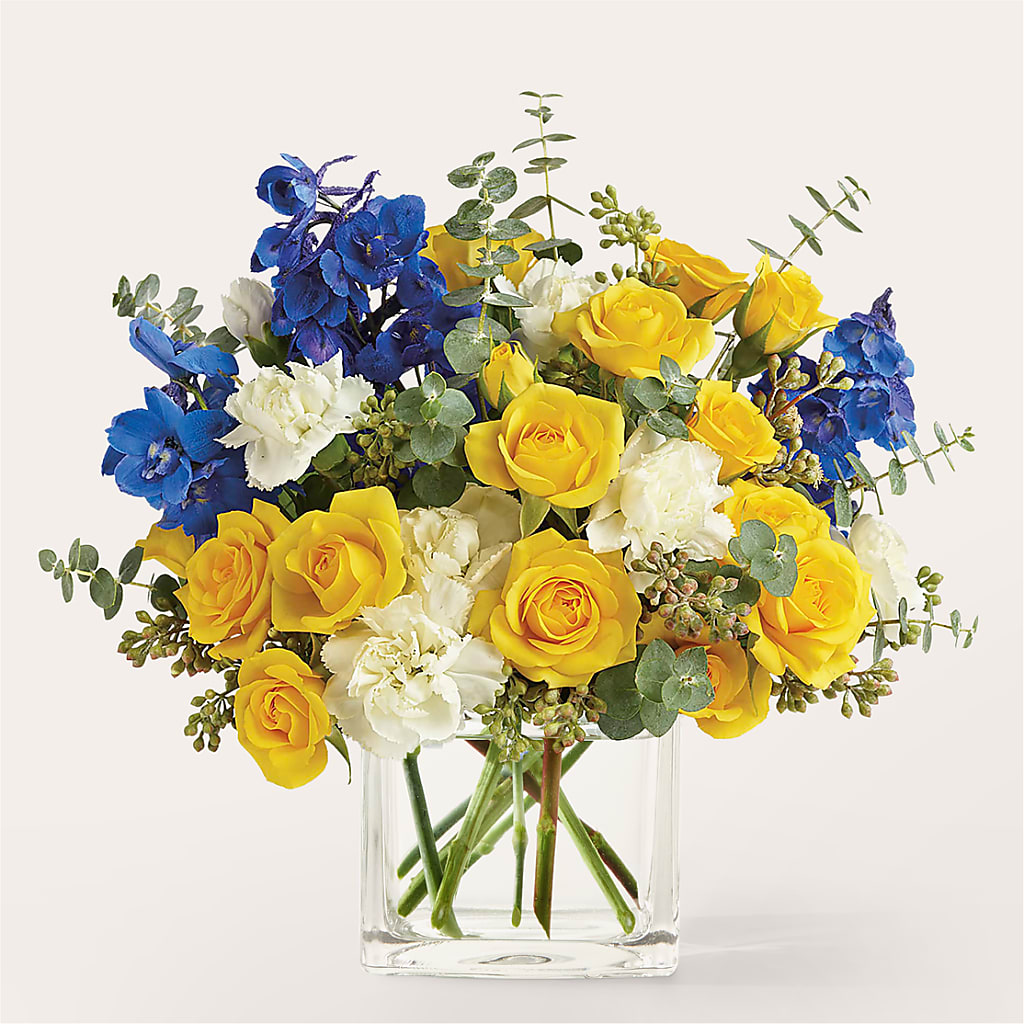 Sparkling Citrine Bouquet – Miracle Flowers, Folsom CA