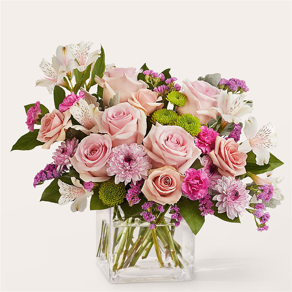 Pink Suede Bouquet – Miracle Flowers, Folsom CA