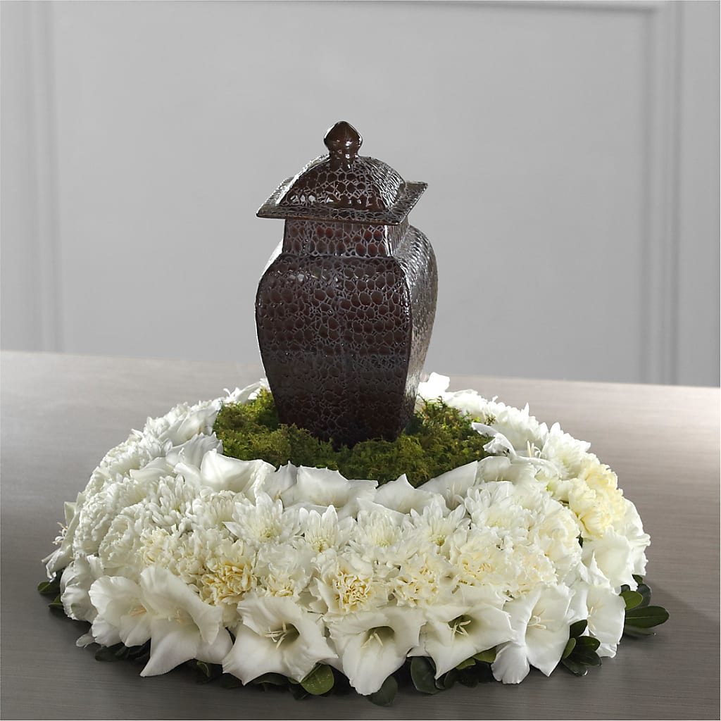 Encircling Grace Arrangement – Miracle Flowers, Folsom CA