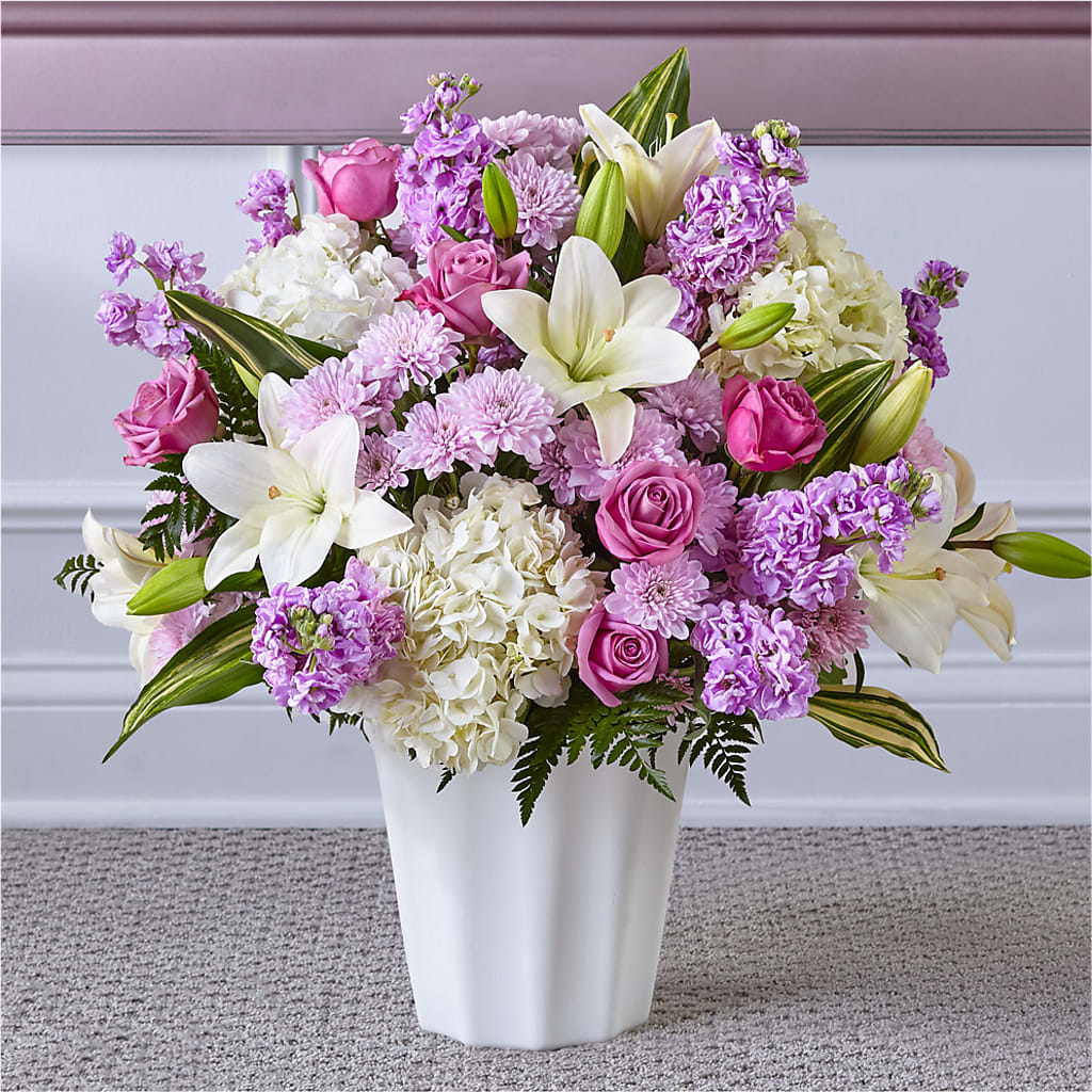 Heaven Sent Floor Basket – Miracle Flowers, Folsom CA
