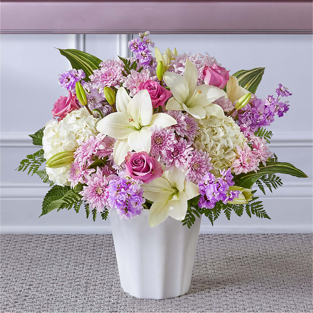 Heaven Sent Floor Basket – Miracle Flowers, Folsom CA