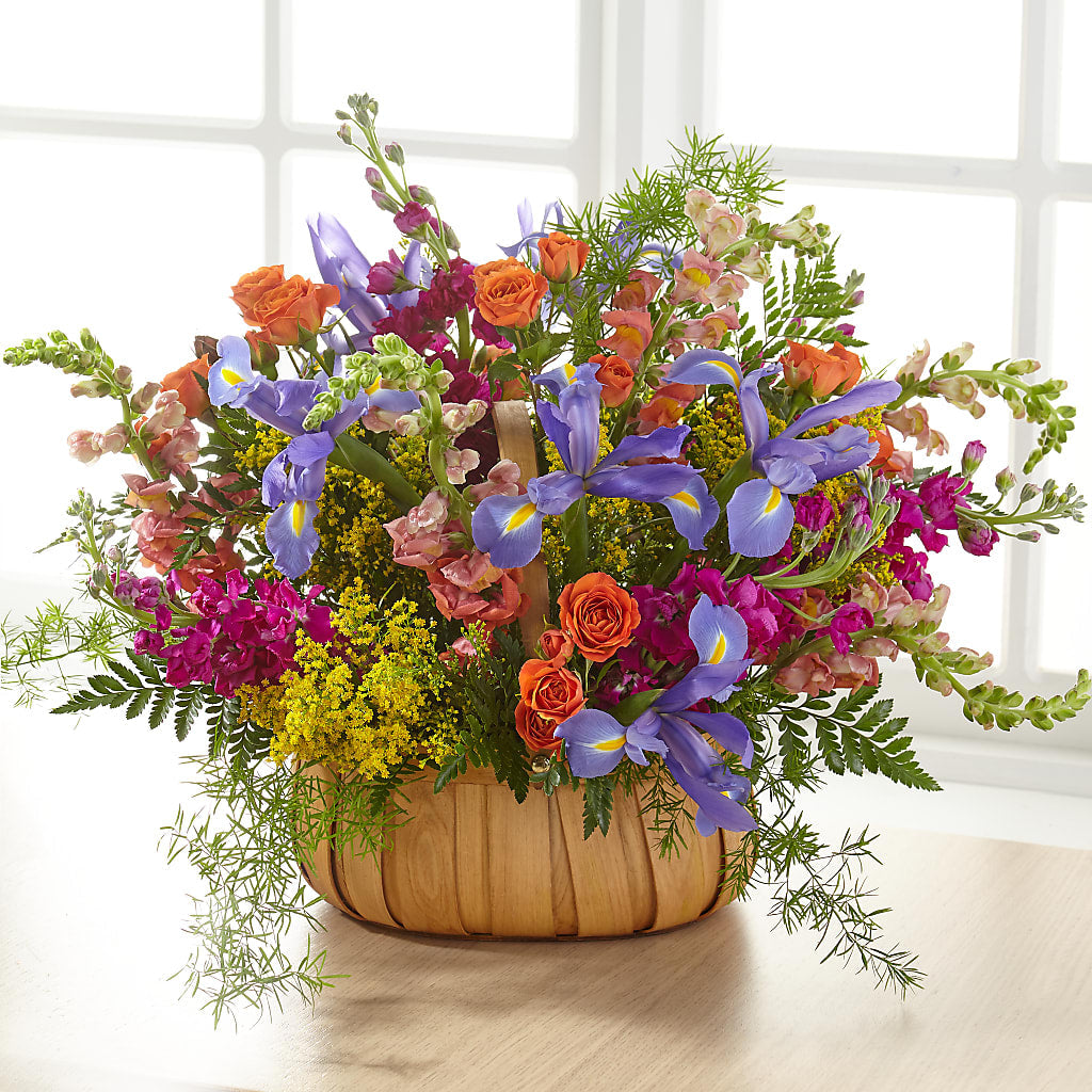 Garden of Life Basket – Miracle Flowers, Folsom CA