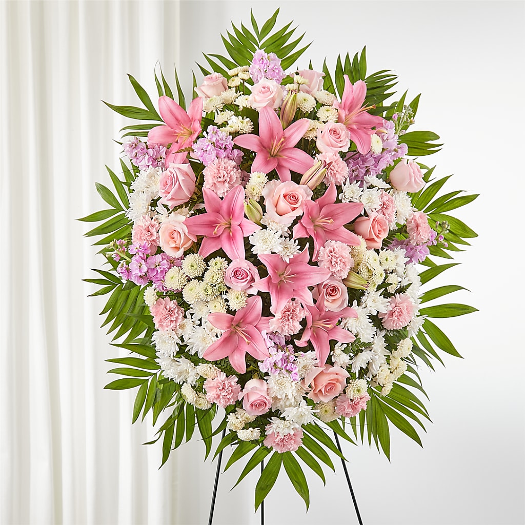 Offering Solace Standing Spray – Miracle Flowers, Folsom CA