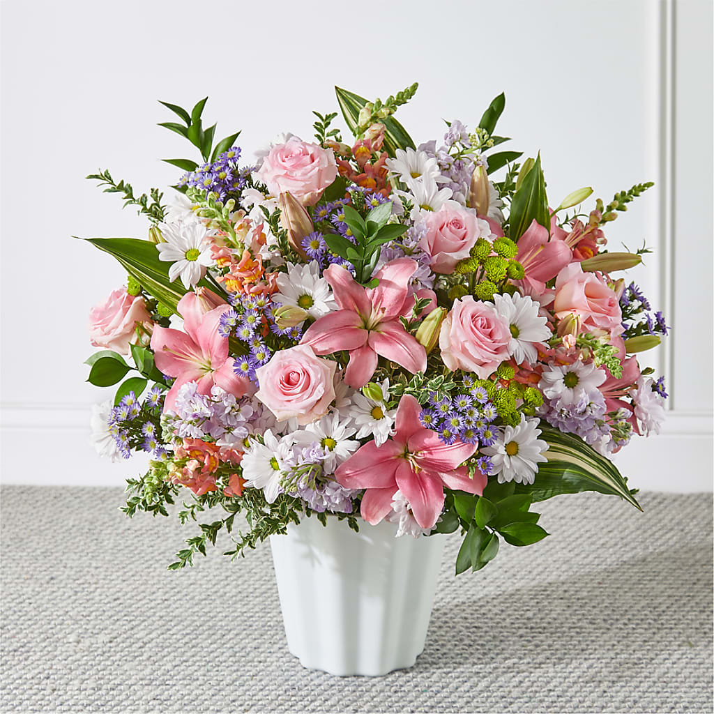Abundant Compassion Floor Basket – Miracle Flowers, Folsom CA