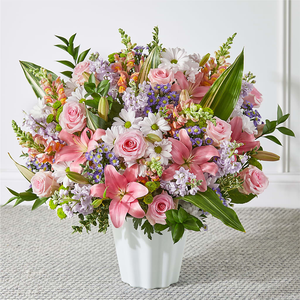 Abundant Compassion Floor Basket – Miracle Flowers, Folsom CA