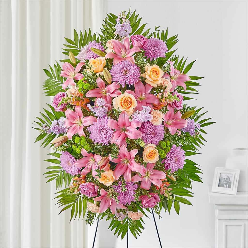 Love & Light Standing Spray – Miracle Flowers, Folsom CA