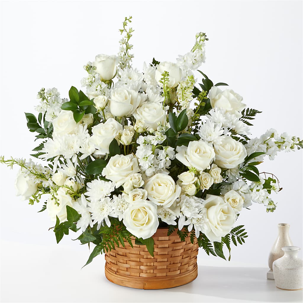 Heartfelt Condolences Arrangement – Miracle Flowers, Folsom CA