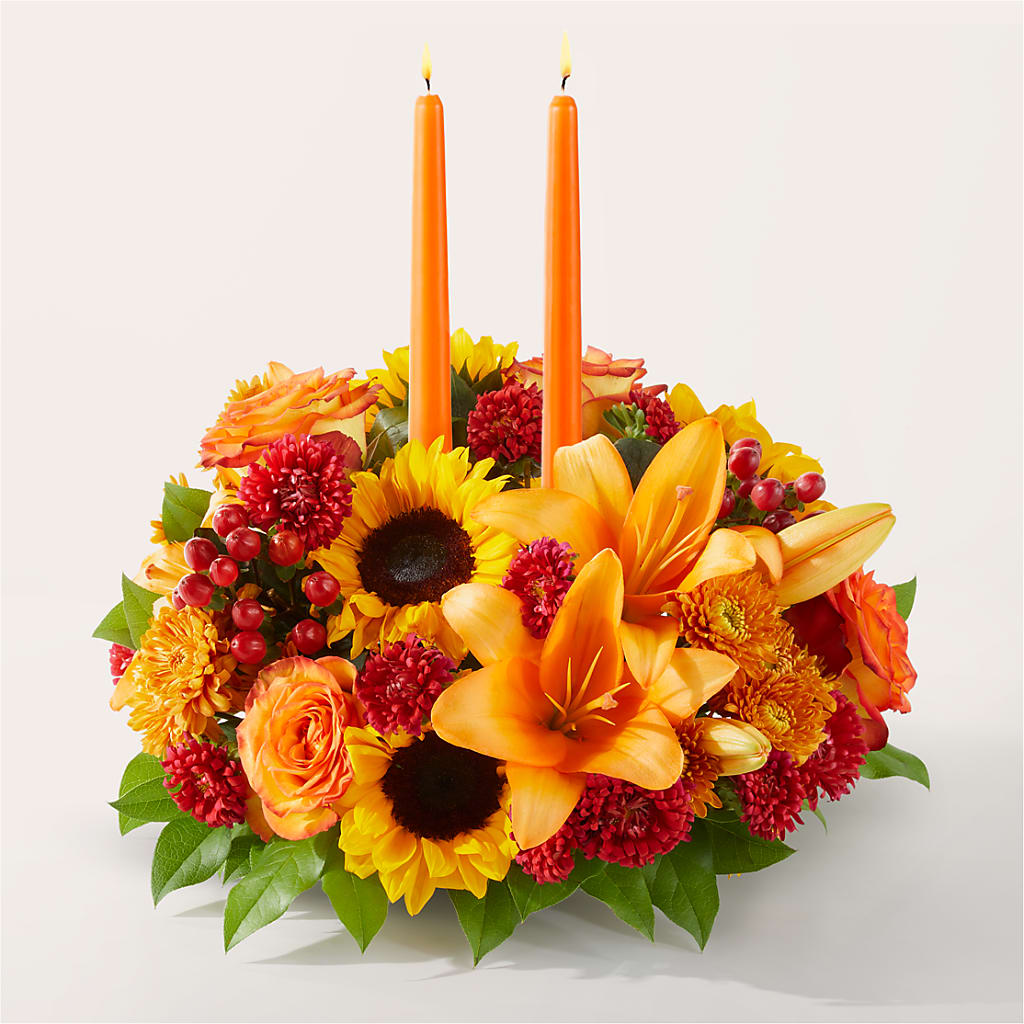 Grateful Centerpiece – Miracle Flowers, Folsom CA