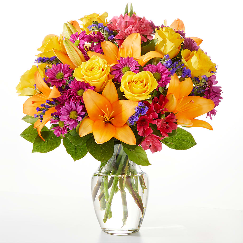 Colorful Visions Bouquet – Miracle Flowers, Folsom CA