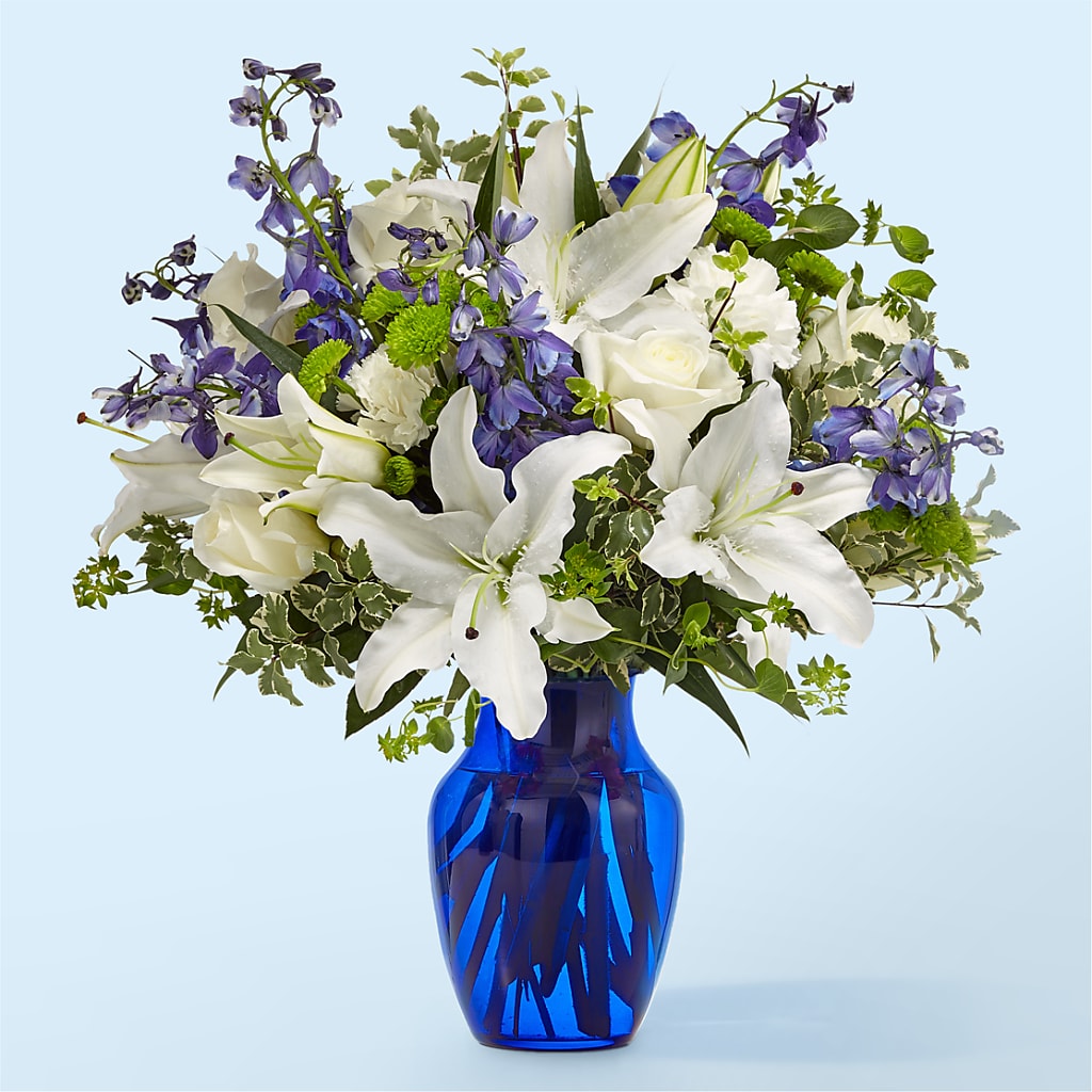 Santorini Bouquet – Miracle Flowers, Folsom CA