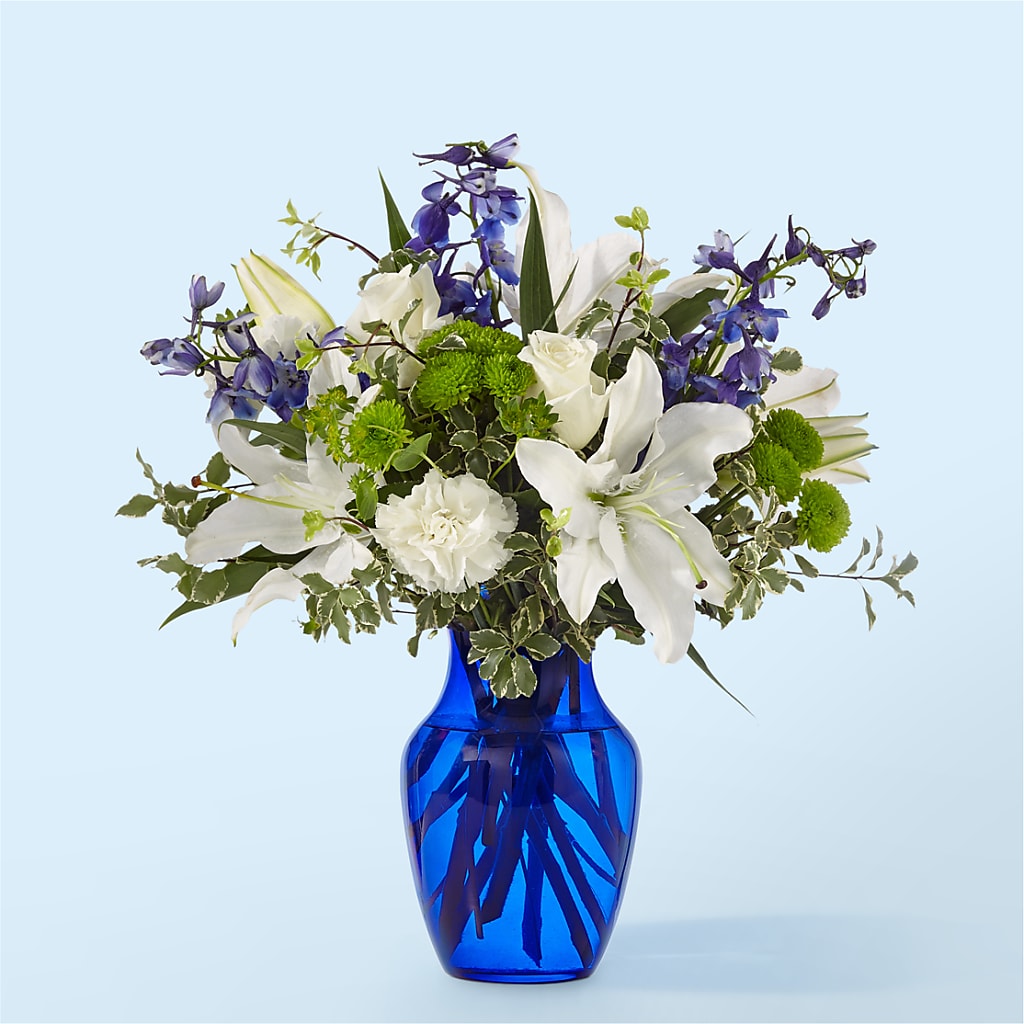 Santorini Bouquet – Miracle Flowers, Folsom CA