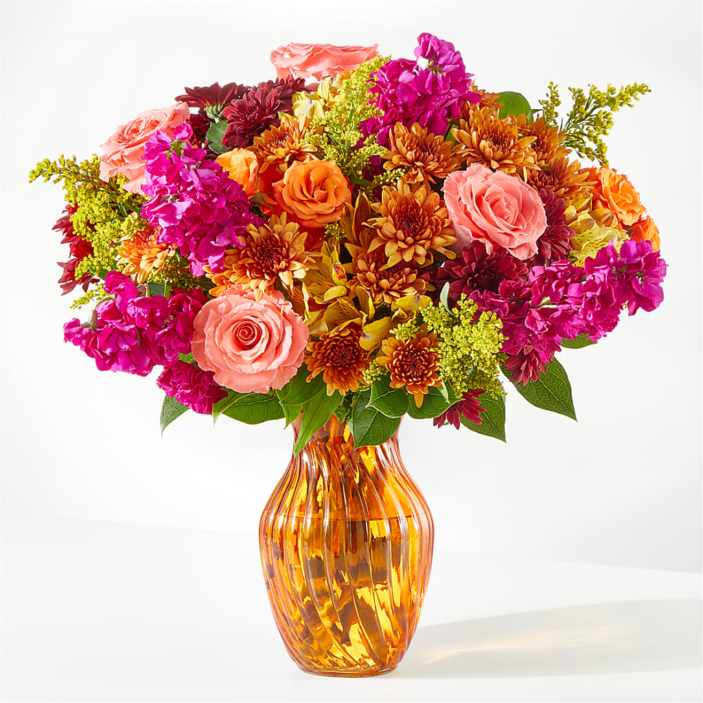 Amber Muse Bouquet – Miracle Flowers, Folsom CA