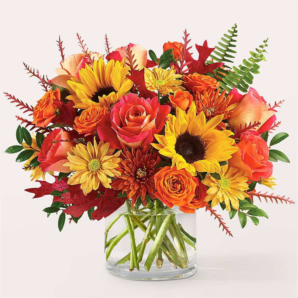Fall Campfire Bouquet – Miracle Flowers, Folsom CA