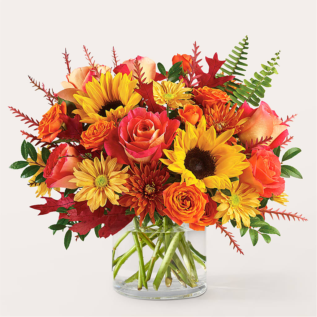 Fall Campfire Bouquet – Miracle Flowers, Folsom CA
