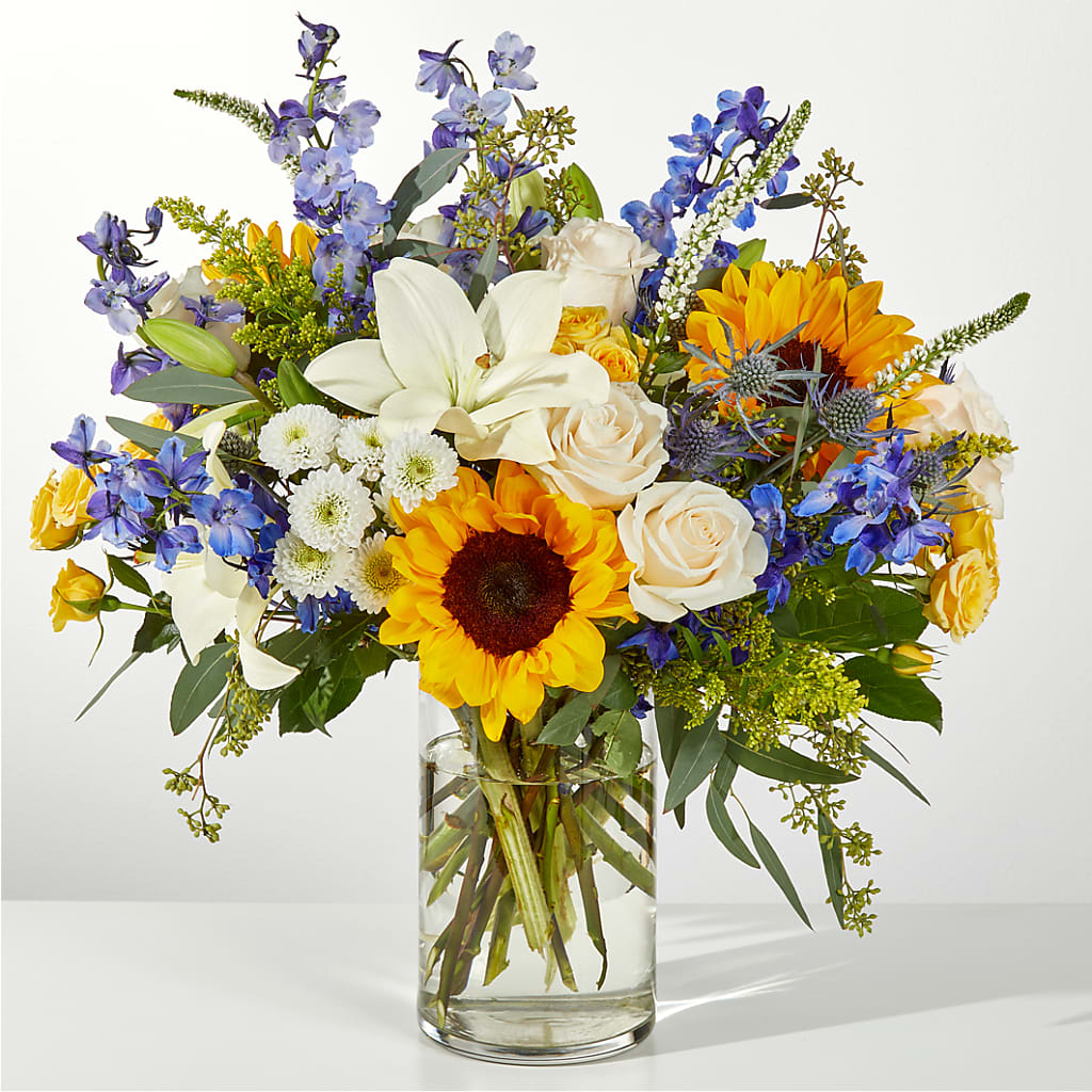 Wonderfully Sunny Bouquet – Miracle Flowers, Folsom CA