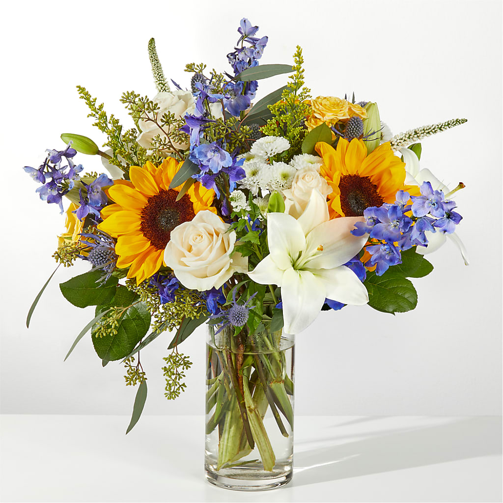 Wonderfully Sunny Bouquet – Miracle Flowers, Folsom CA