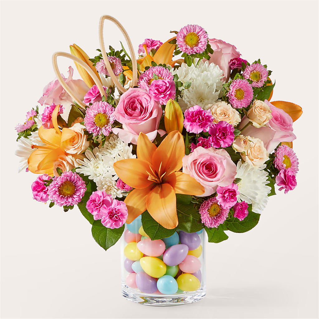 Hop to It Bouquet – Miracle Flowers, Folsom CA