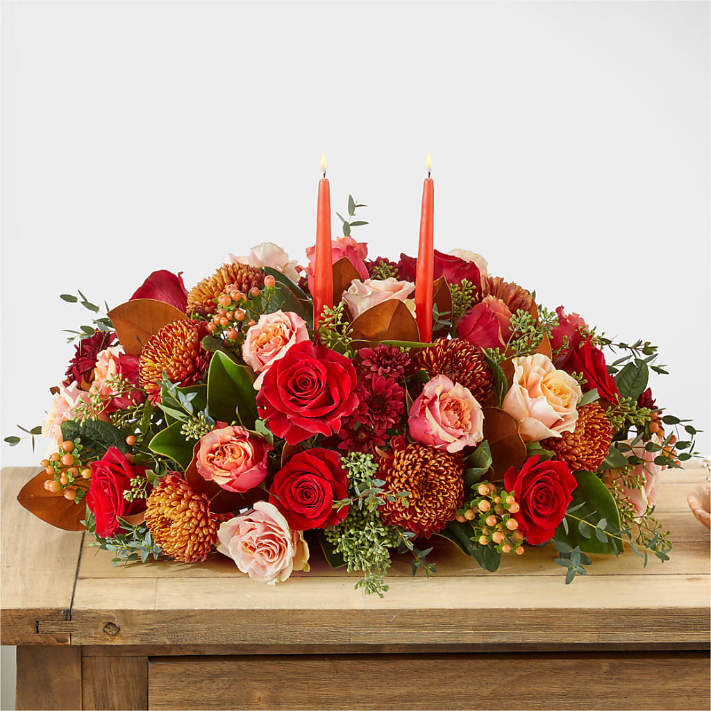 Gather Near Centerpiece – Miracle Flowers, Folsom CA