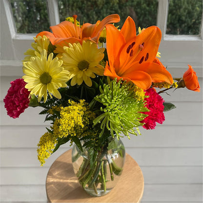 Bold & Bright – A Florist Original –  Miracle Flowers, Folsom CA