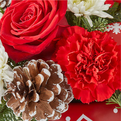 Christmas Village Ornament –  Miracle Flowers, Folsom CA