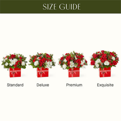 Presents Under the Tree Bouquet –  Miracle Flowers, Folsom CA