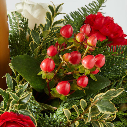 December Dreams Centerpiece –  Miracle Flowers, Folsom CA